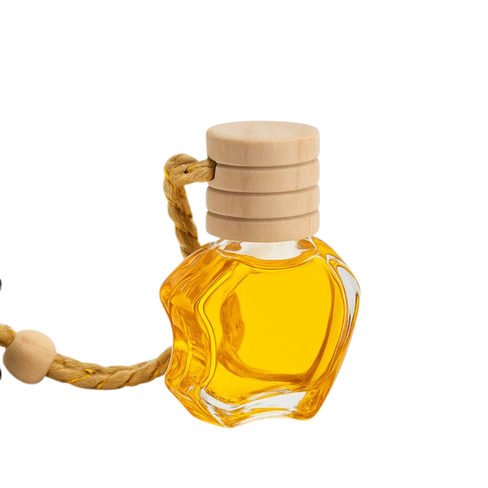 Premium Hilton Cafe Car Hanging Perfume - Long Lasting Coffee Aroma Air Freshener 10ml Bottle for Cars Dashboard Vehicle Interior Automobile Fragrance